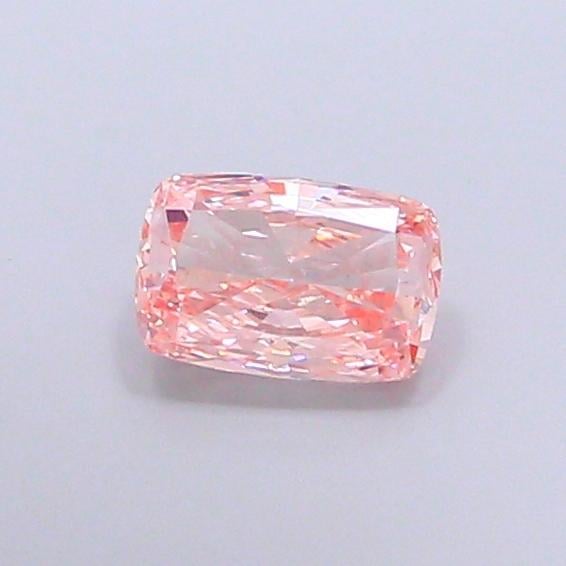 1.54 Ct. Fancy Intense Pink Cushion Lab Grown Diamond