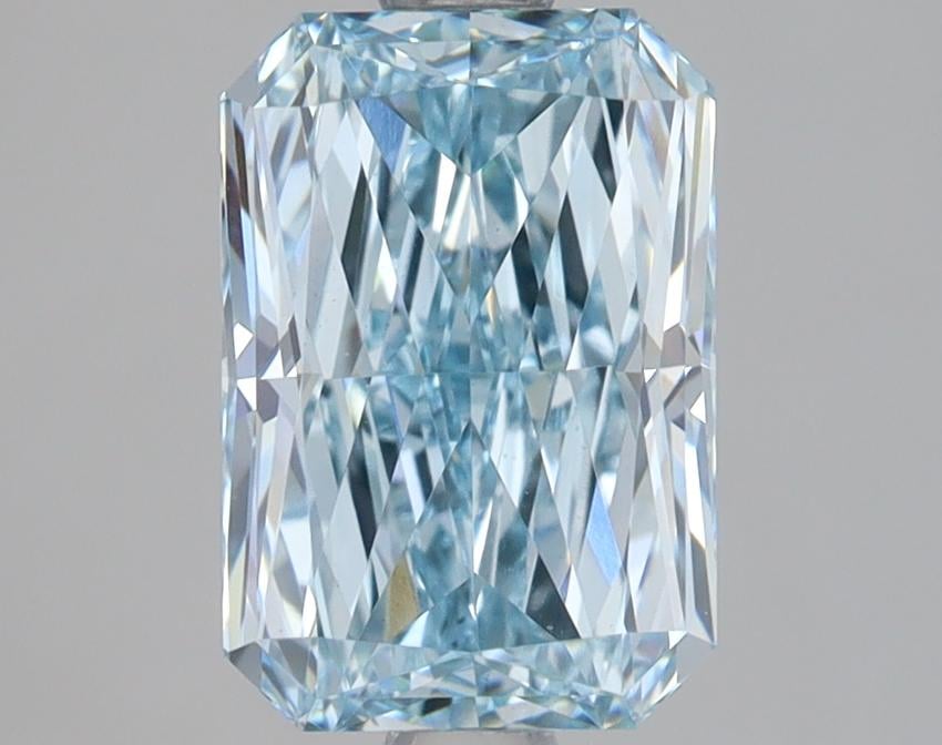 2.02 Ct. Fancy Blue Radiant Lab Grown Diamond