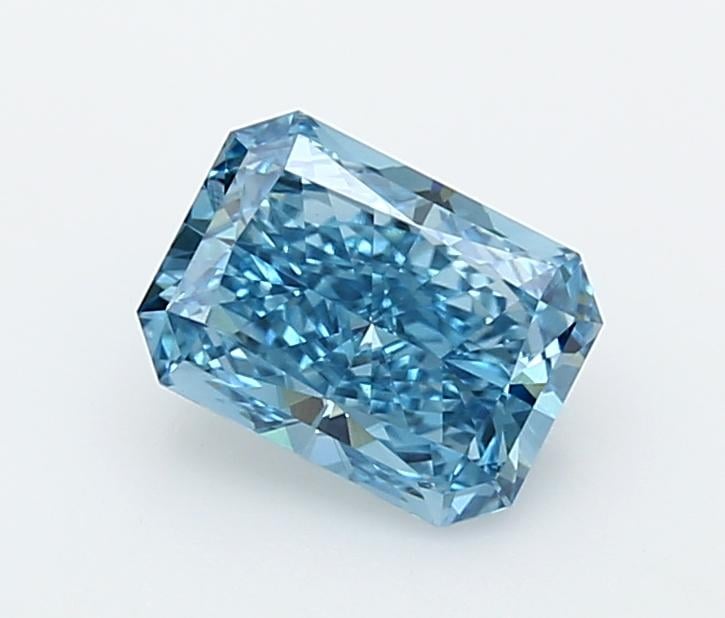 1.50 Ct. Fancy Vivid  Blue Radiant Lab Grown Diamond