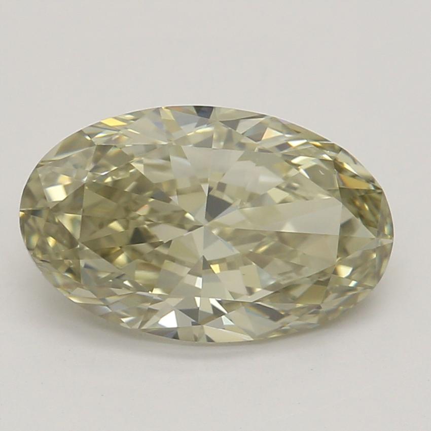 1.14 Ct. Fancy Brownish Greenish Yellow Oval Diamond