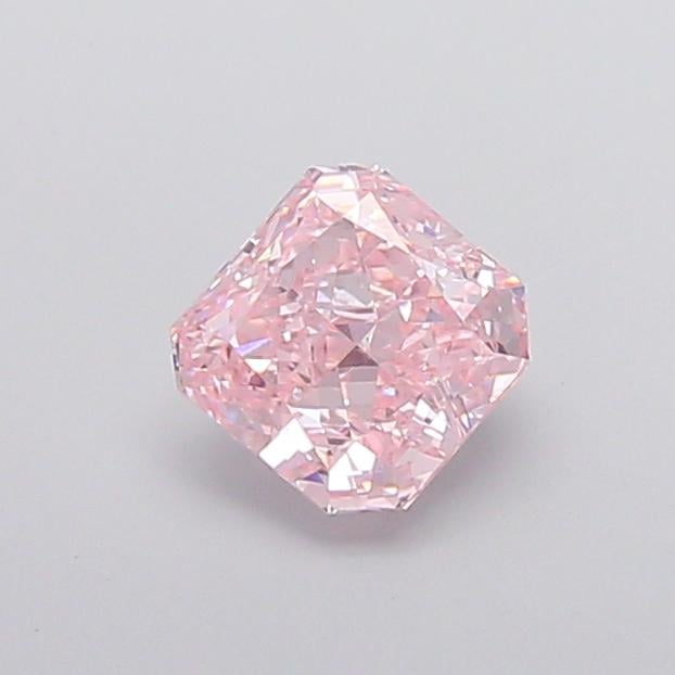 1.60 Ct. Fancy Intense  Pink Radiant Lab Grown Diamond
