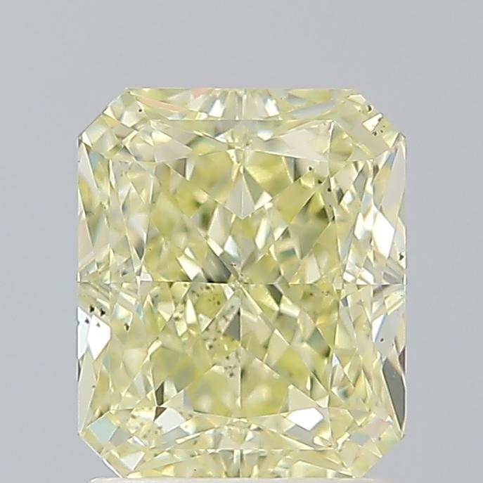 2.01 Ct. Fancy Light  Yellow Radiant Diamond