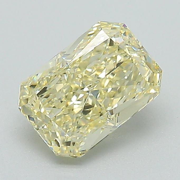 1.32 Ct. Fancy Light Yellow Radiant Lab Grown Diamond