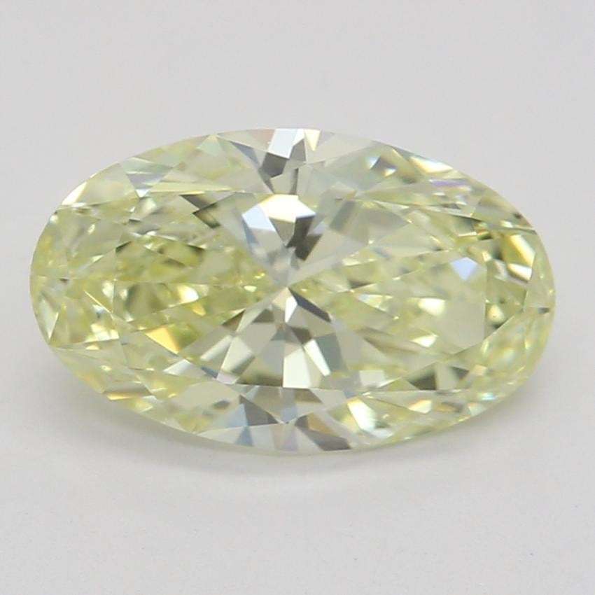 1.01 Ct. Fancy Yellow Oval Diamond