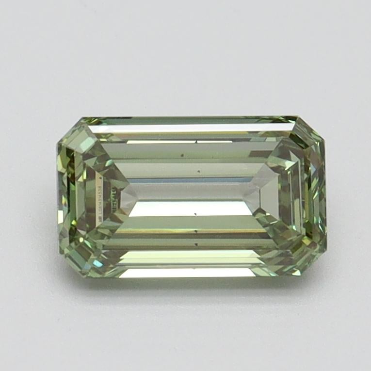 1.00 Ct. Fancy Intense Green Emerald Lab Grown Diamond