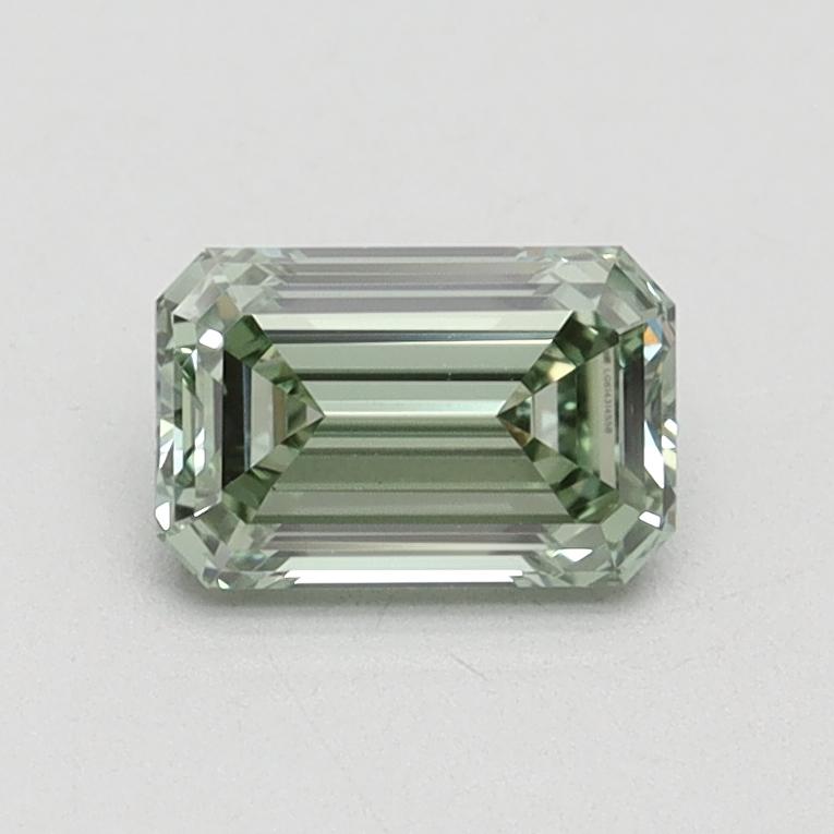 0.77 Ct. Fancy Intense Green Emerald Lab Grown Diamond