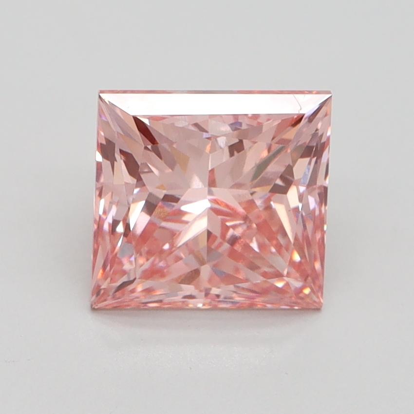 2.06 Ct. Fancy Intense Pink Princess Lab Grown Diamond