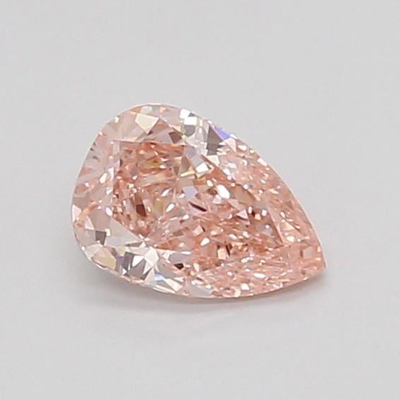 0.57 Ct. Fancy Vivid Pink Pear Lab Grown Diamond