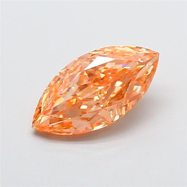 1.34 Ct. Fancy Vivid Pink Marquise Lab Grown Diamond