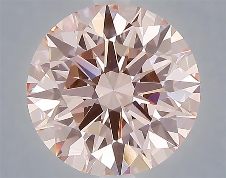 3.00 Ct. Fancy Intense Pink Round Lab Grown Diamond