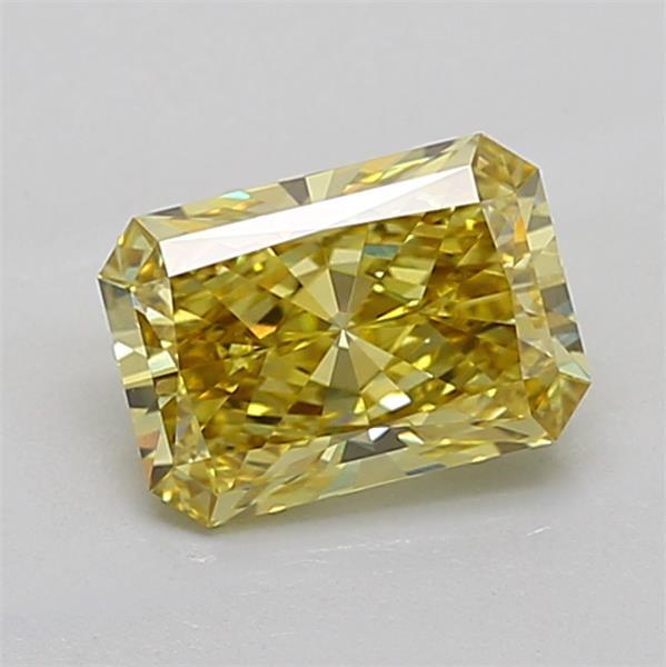 1.60 Ct. Fancy Intense Yellow Radiant Lab Grown Diamond