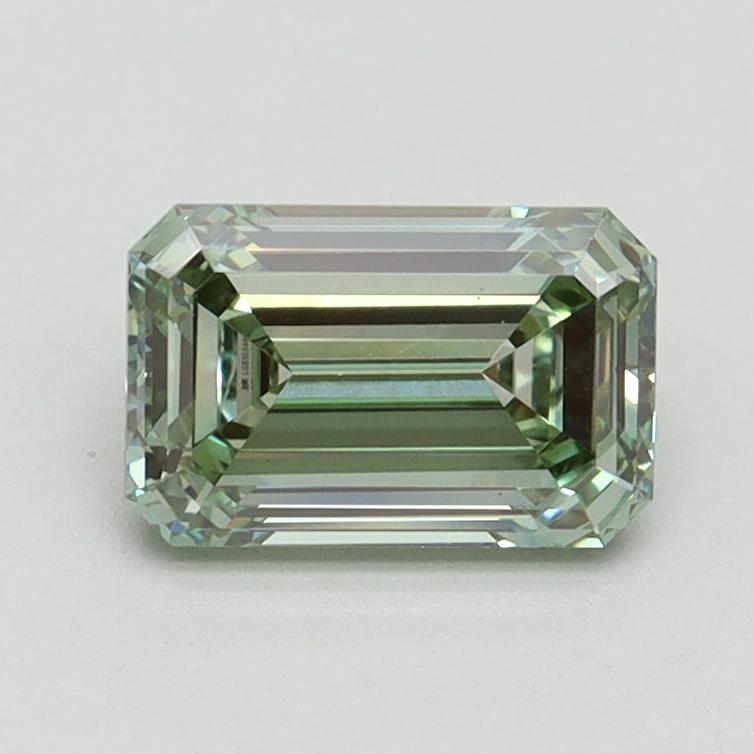 1.05 Ct. Fancy Intense Green Emerald Lab Grown Diamond