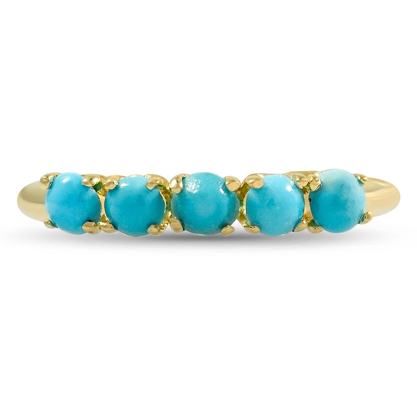 Victorian Turquoise Vintage Ring | Barker | Brilliant Earth