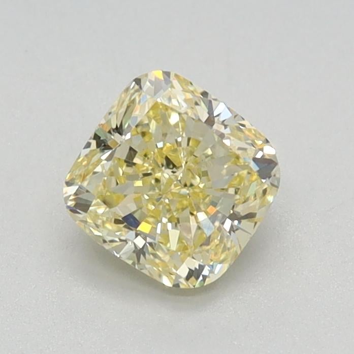 0.60 Ct. Fancy Yellow Cushion Lab Grown Diamond
