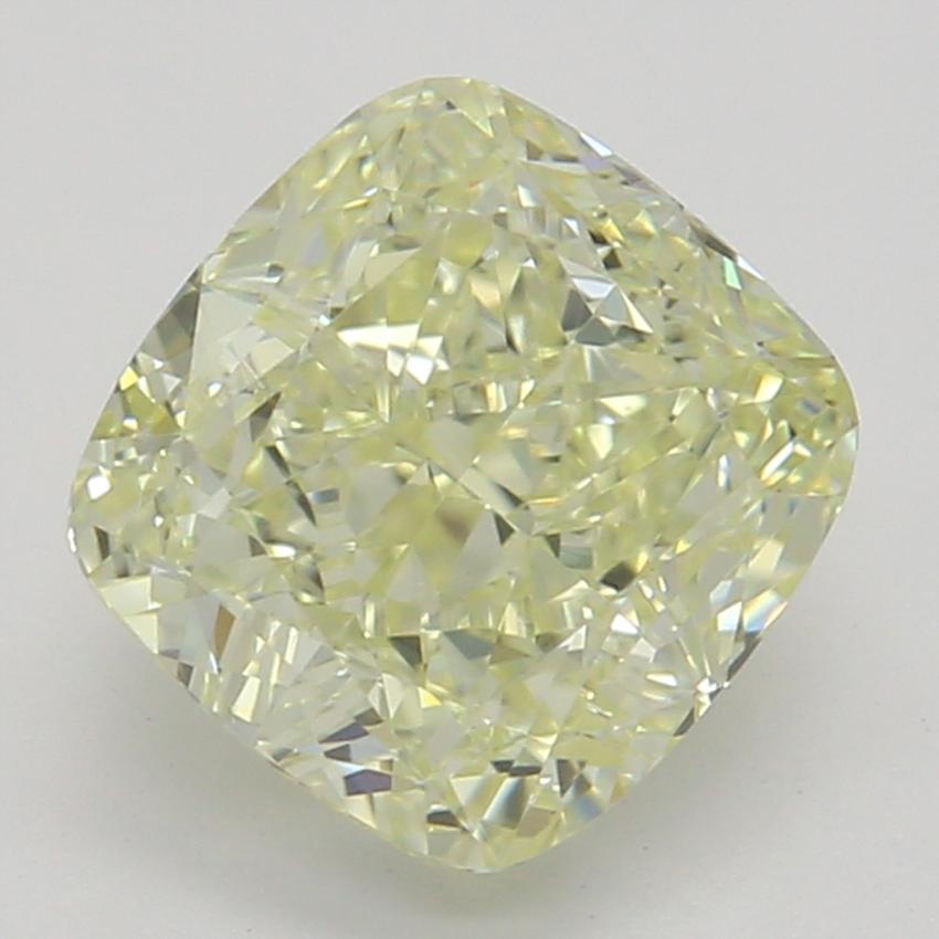 1.22 Ct. Fancy Light Yellow Cushion Diamond