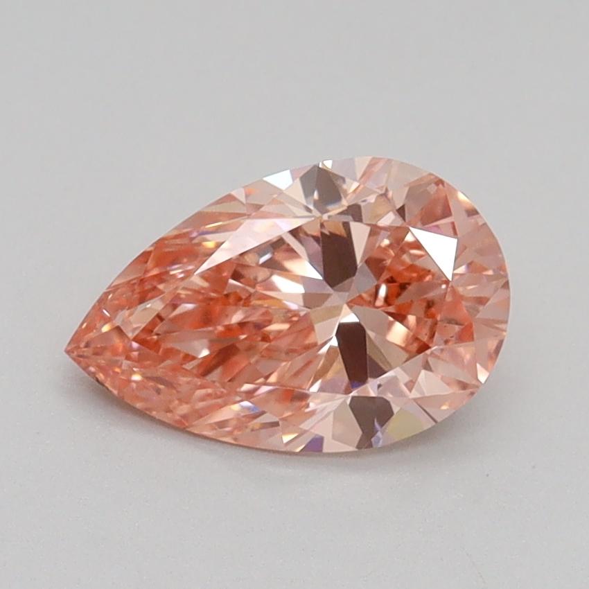 1.01 Ct. Fancy Intense Pink Pear Lab Grown Diamond