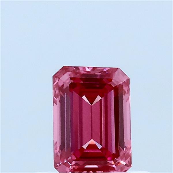 0.52 Ct. Fancy Vivid Pink Emerald Lab Grown Diamond