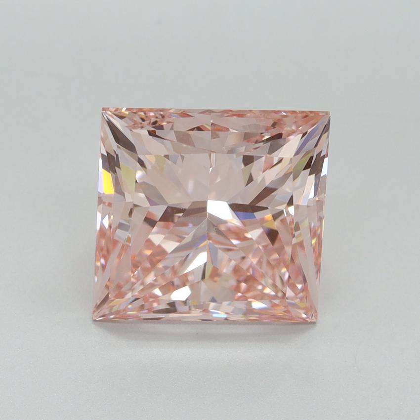 5.21 Ct. Fancy Intense Pink Princess Lab Grown Diamond