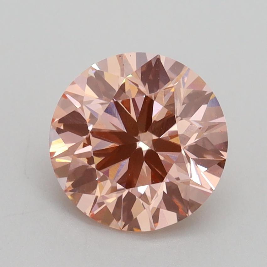 1.80 Ct. Fancy Intense Pink Round Lab Grown Diamond
