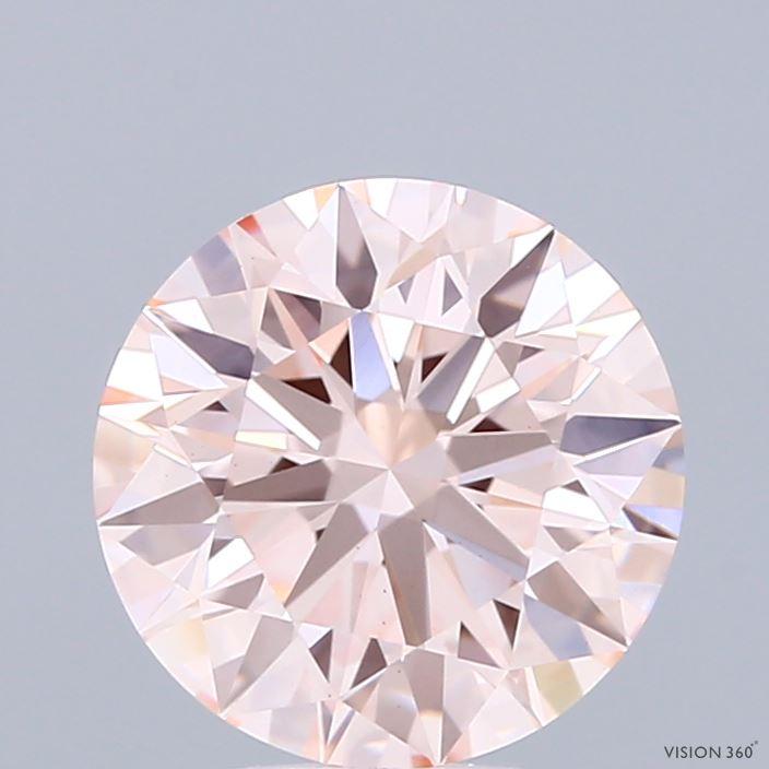 2.27 Ct. Fancy Pink Round Lab Grown Diamond