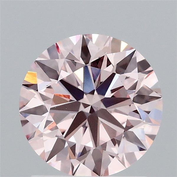 1.50 Ct. Fancy Pink Round Lab Grown Diamond