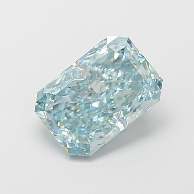 1.39 Ct. Fancy Intense  Blue Radiant Lab Grown Diamond