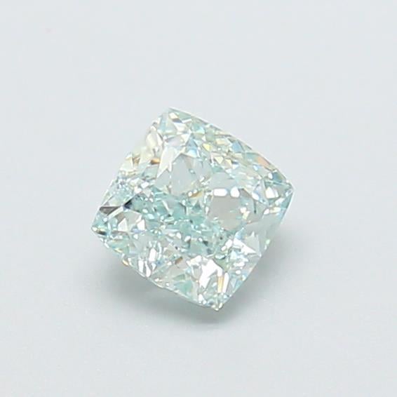 0.56 Ct. Fancy  Green Cushion Lab Grown Diamond