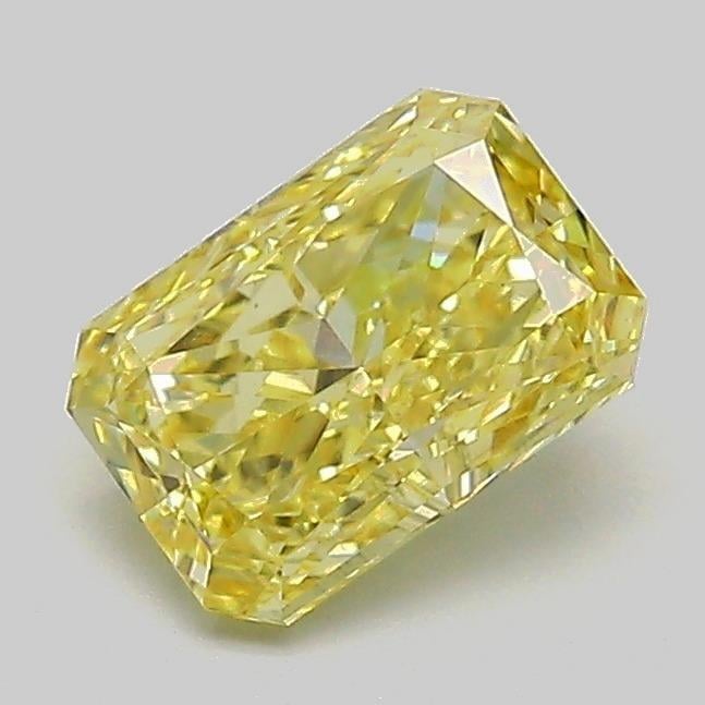 1.04 Ct. Fancy Intense  Yellow Radiant Lab Grown Diamond