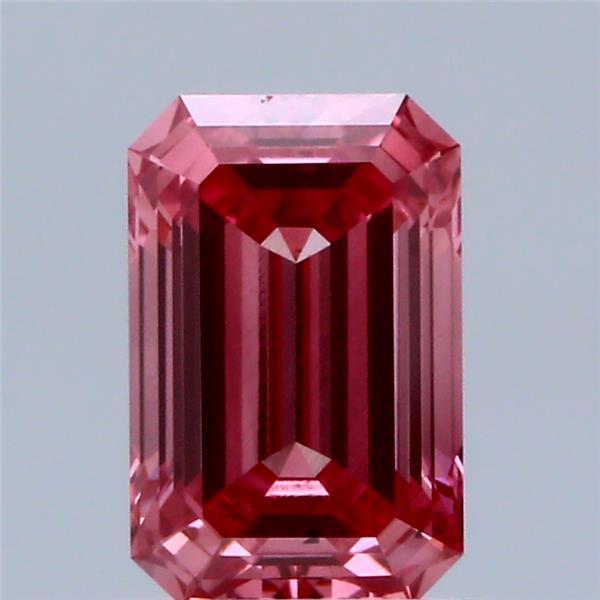1.10 Ct. Fancy Vivid Pink Emerald Lab Grown Diamond