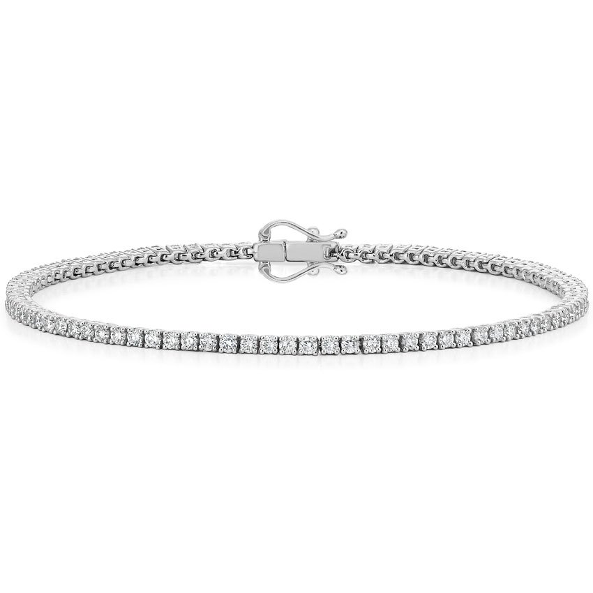 thin tennis bracelet