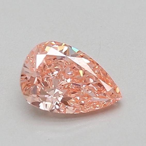 0.72 Ct. Fancy Vivid Pink Pear Lab Grown Diamond