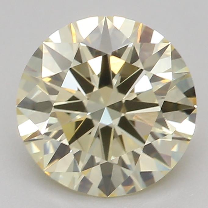 1.05 Ct. Fancy Light Yellow Round Lab Grown Diamond