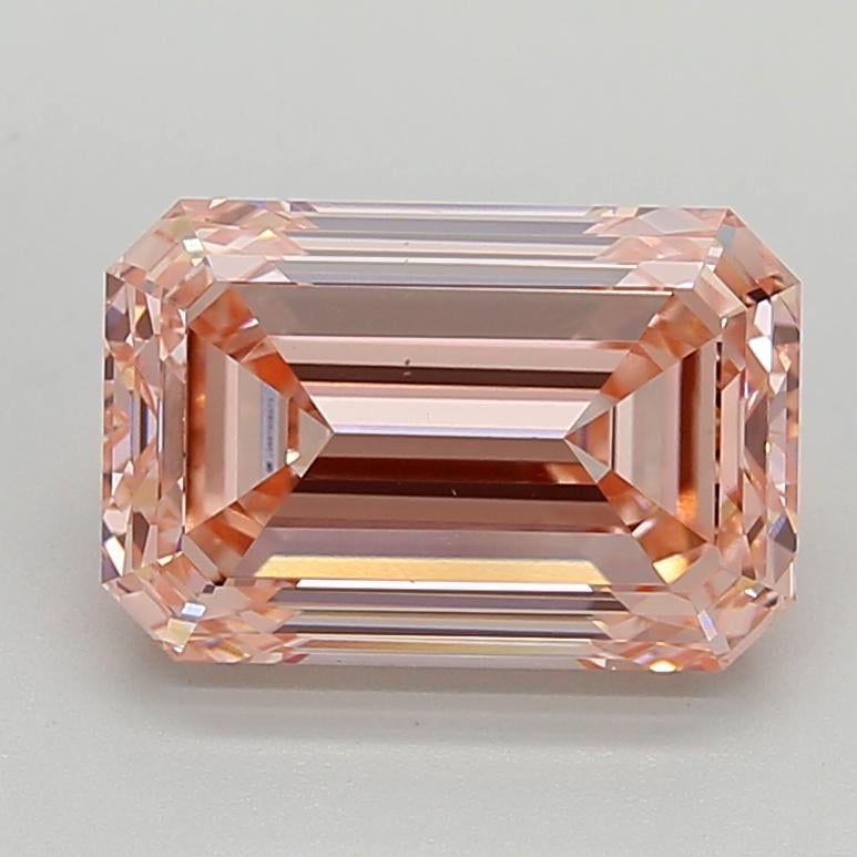 5.05 Ct. Fancy Intense Pink Emerald Lab Grown Diamond