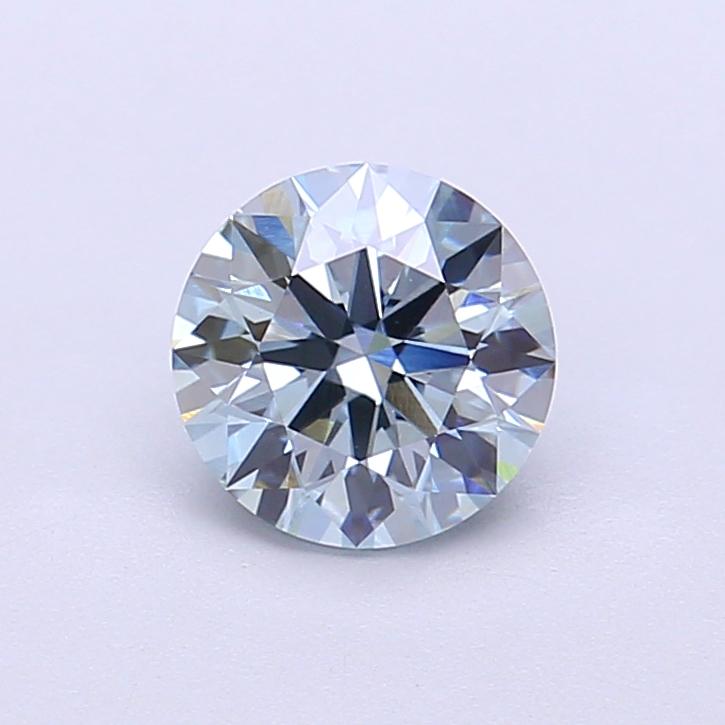 1.07 Ct. Fancy Blue Round Lab Grown Diamond