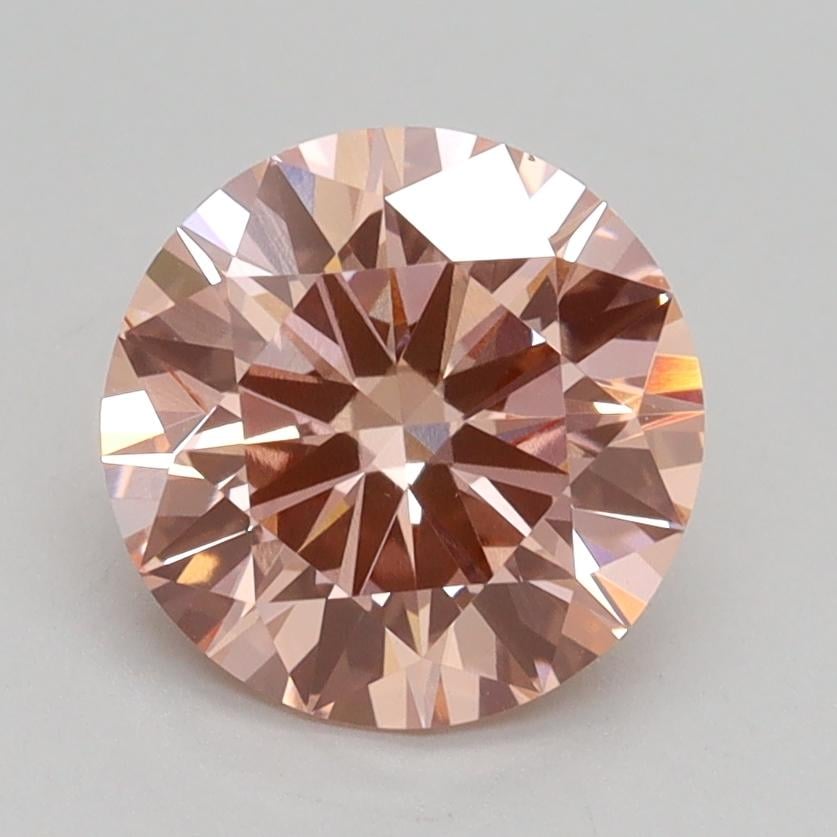 1.86 Ct. Fancy Intense Pink Round Lab Grown Diamond