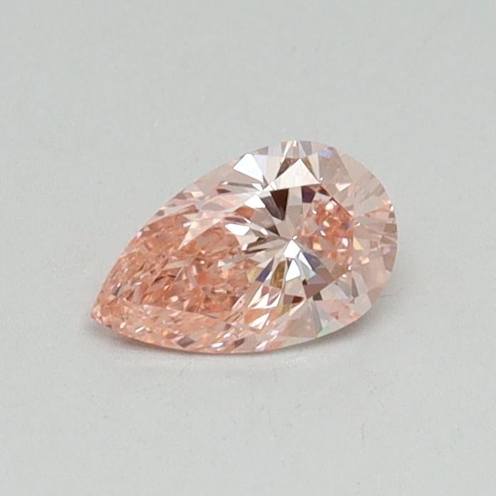 0.32 Ct. Fancy Vivid Pink Pear Lab Grown Diamond