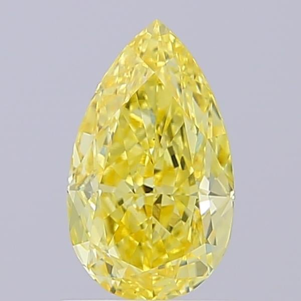 1.44 Ct. Fancy Intense Yellow Pear Lab Grown Diamond