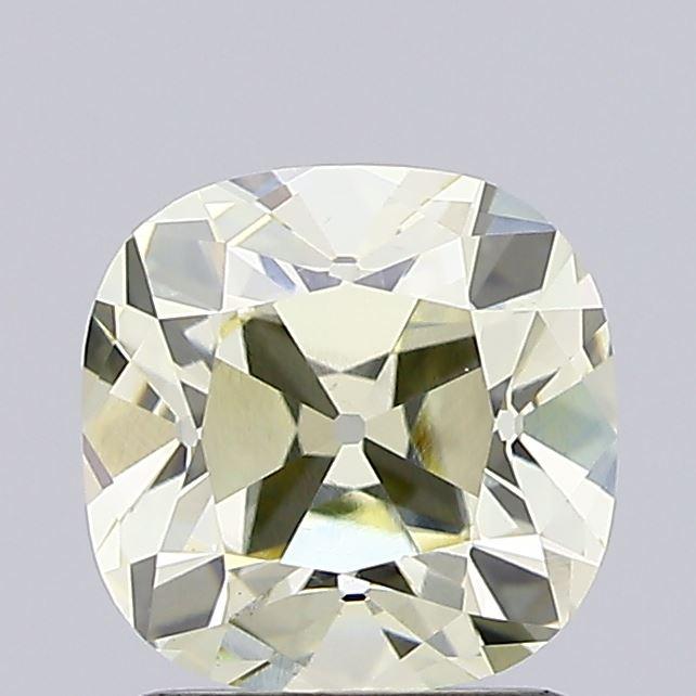 1.51 Ct. Very Light Yellow Cushion Lab Grown Diamond