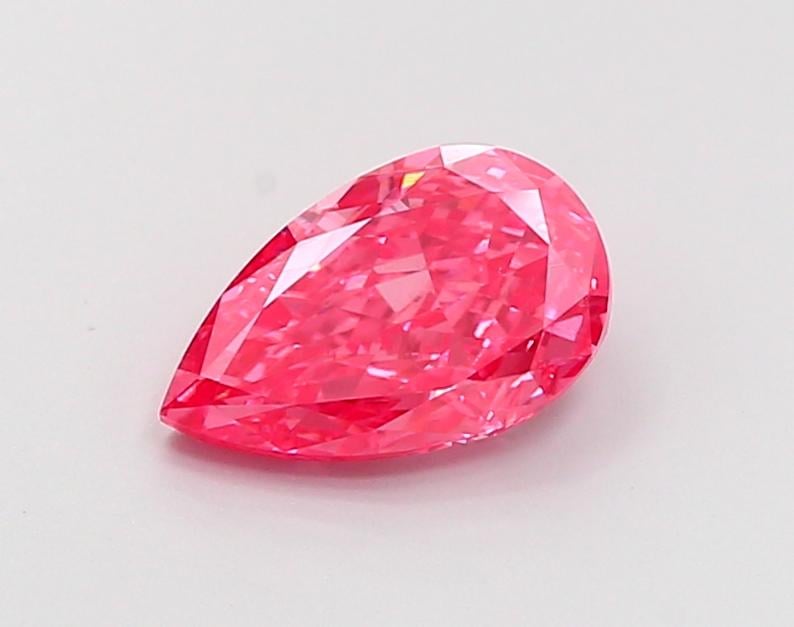 1.5 Ct. Fancy Vivid Pink Pear Lab Grown Diamond