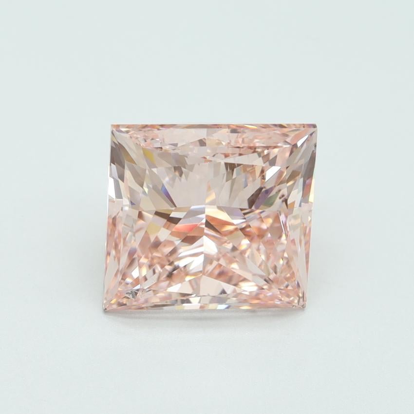 5.01 Ct. Fancy Intense Pink Princess Lab Grown Diamond