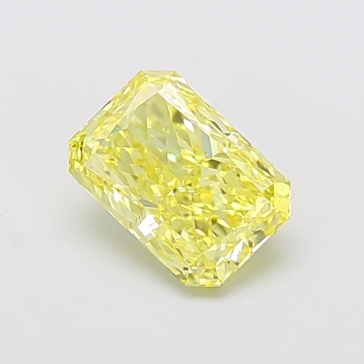 2.12 Ct. Fancy Yellow Radiant Lab Grown Diamond