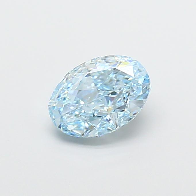 1.61 Ct. Fancy Blue Oval Lab Grown Diamond
