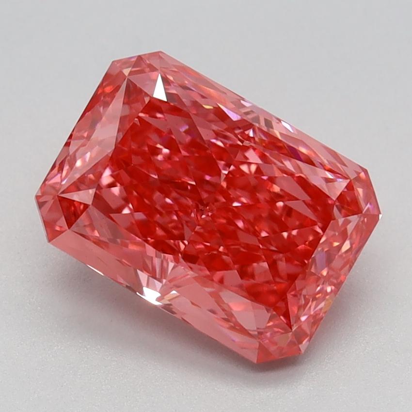 2.16 Ct. Fancy Vivid Pink Radiant Lab Grown Diamond