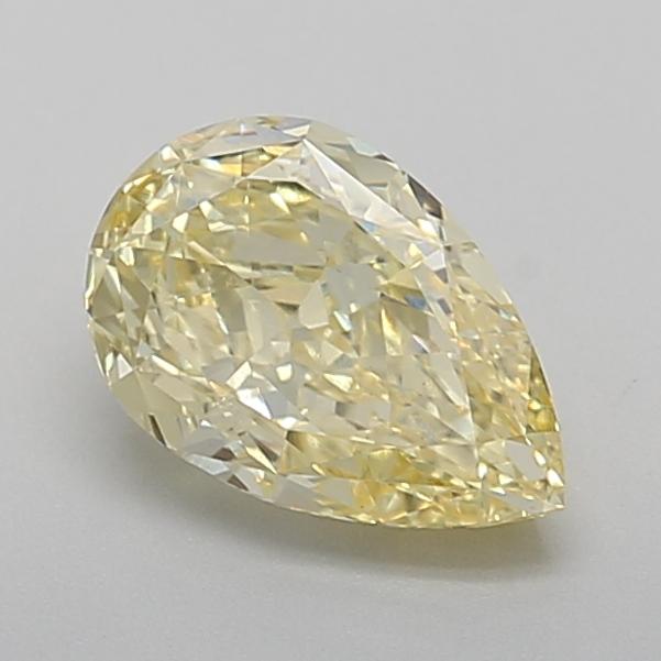 1.71 Ct. Fancy Intense Yellow Pear Lab Grown Diamond