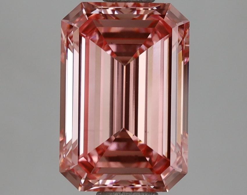 2.05 Ct. Fancy Vivid Pink Emerald Lab Grown Diamond
