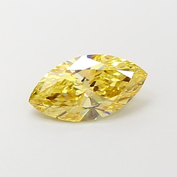 1.00 Ct. Fancy Intense Yellow Marquise Lab Grown Diamond