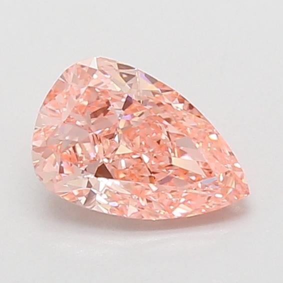 0.96 Ct. Fancy Vivid Pink Pear Lab Grown Diamond