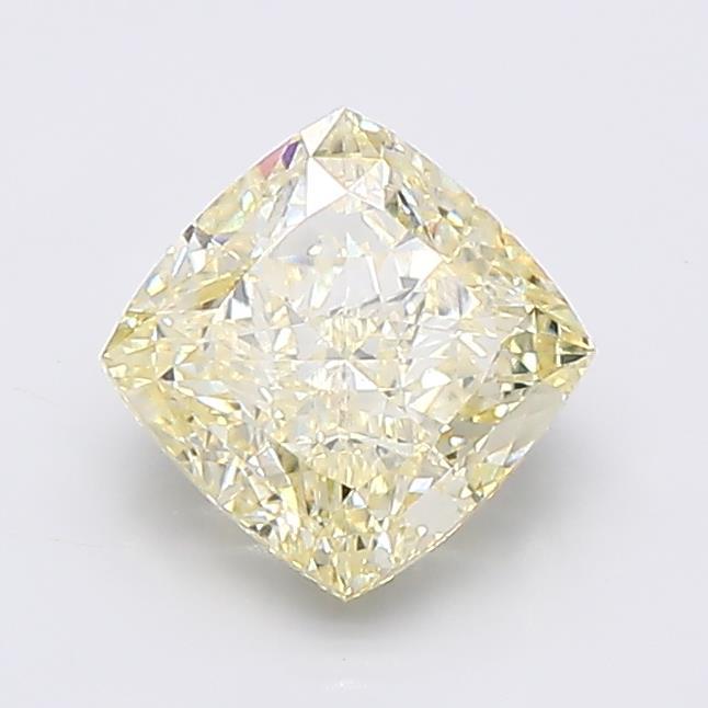 1.57 Ct. Fancy Light  Yellow Oval Lab Grown Diamond