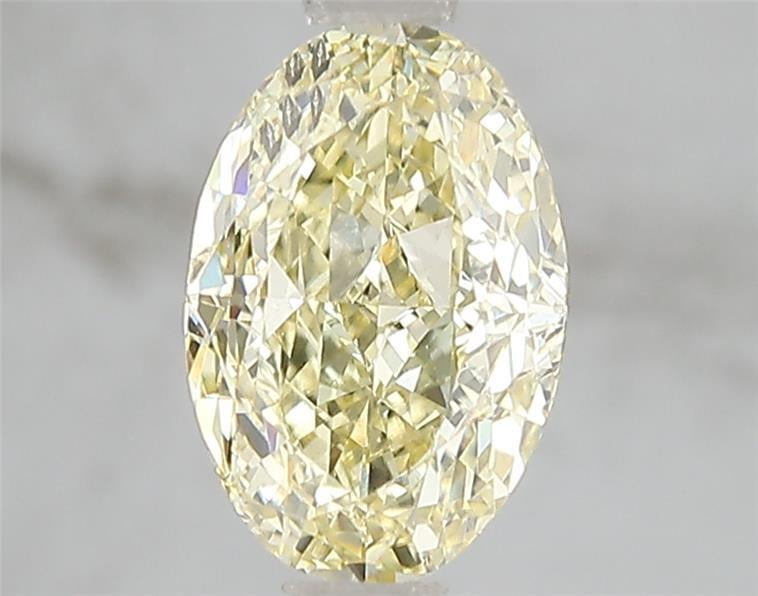 2.01 Ct. Fancy Intense Yellow Oval Lab Grown Diamond