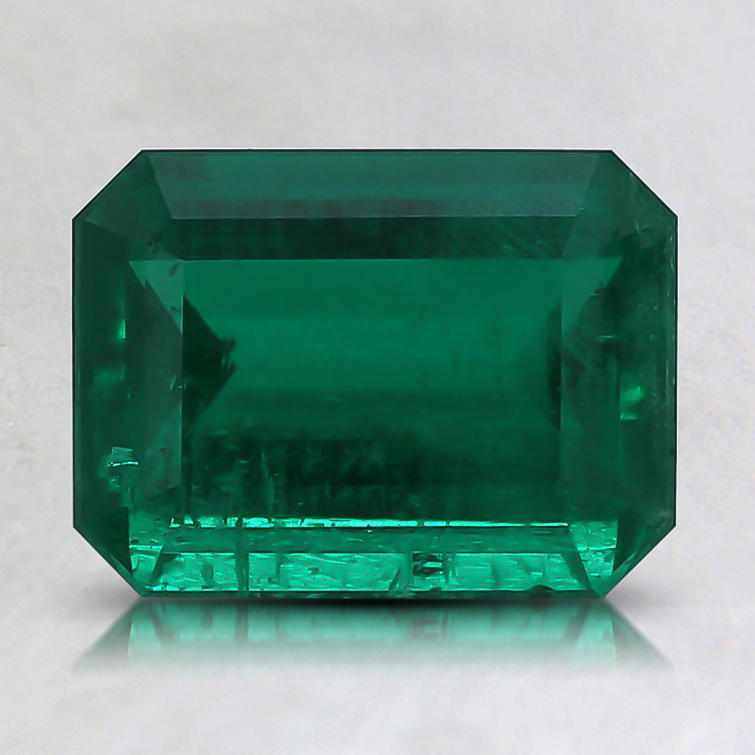 8.1x6mm Premium Green Emerald